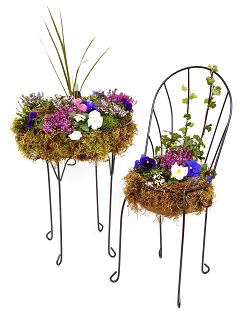 Table and Chair Planters